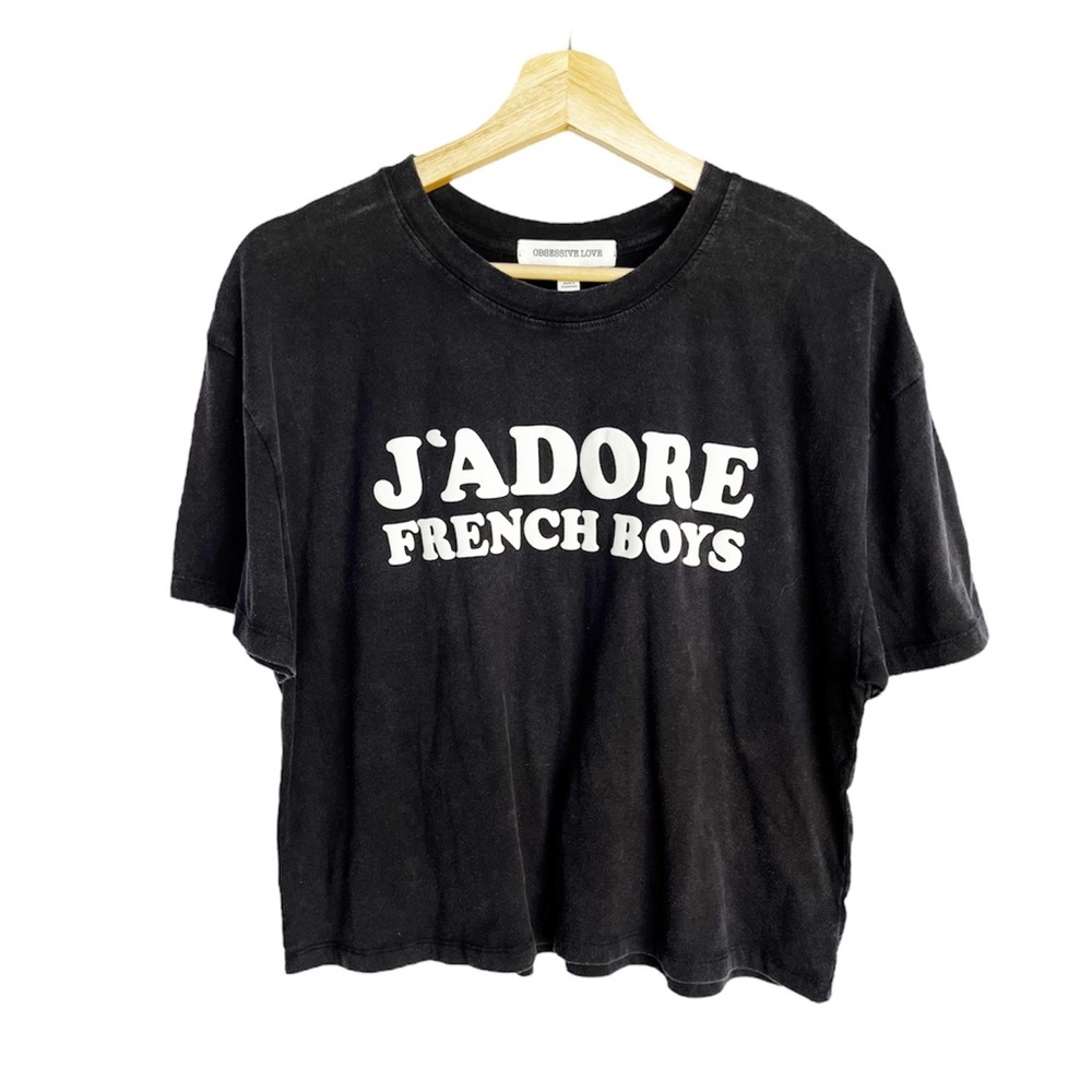 J’adore French Boys NWOT‎ Graphic Tee